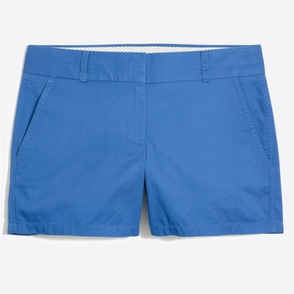 J.CREW Women’s Royal Blue Chino Shorts Size 6